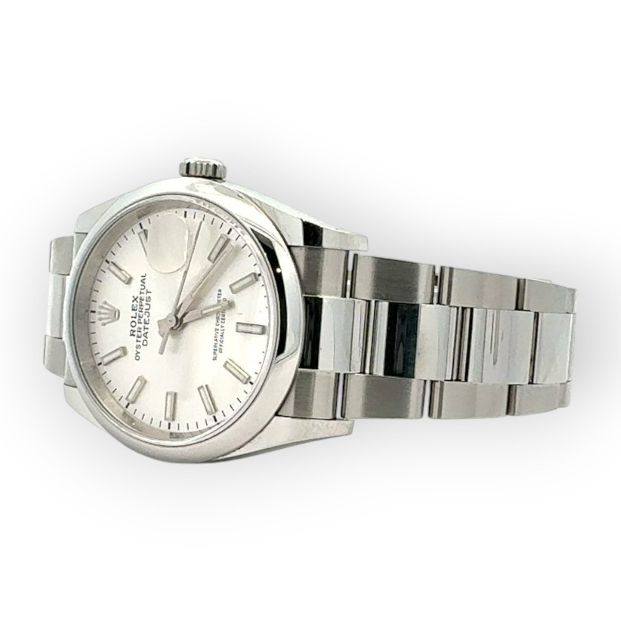 Rolex Datejust 126200 36mm Silver Dial With Stainless Steel Oyster Bracelet