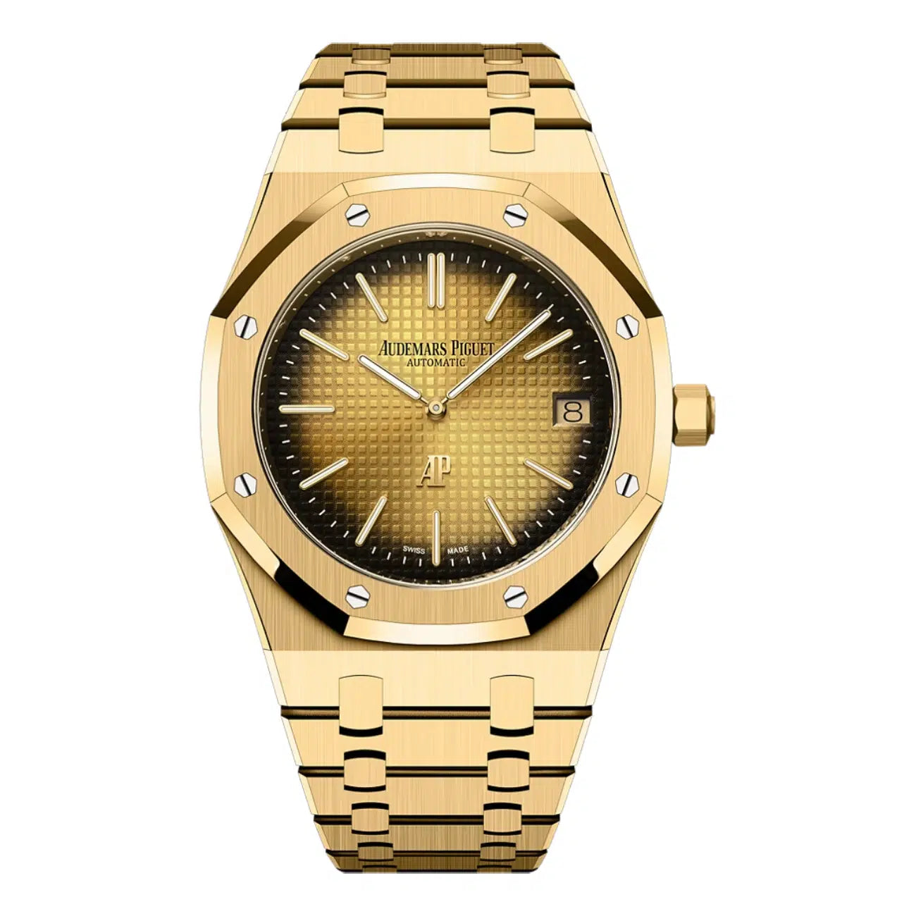Audemars Piguet Royal Oak “Jumbo” Extra-Thin 16202BA.OO.1240BA.01 Yellow Gold Ombre Dial