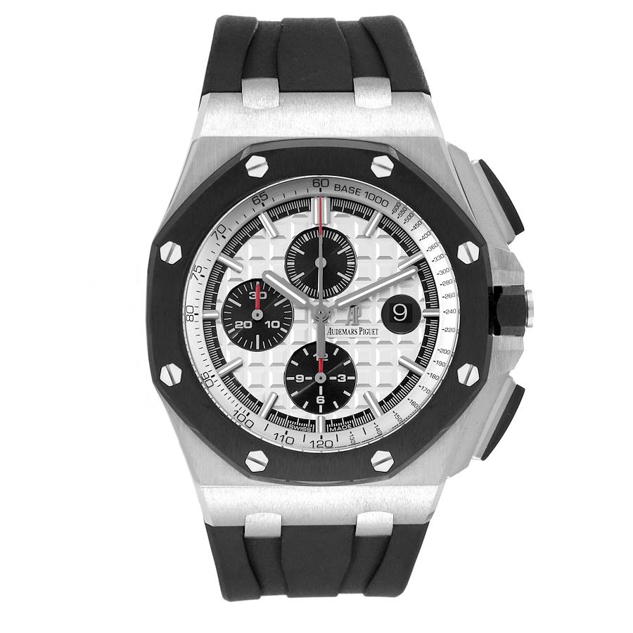 Audemars Piguet Royal Oak Offshore 26400SO 44mm Stainless Steel Black Dial Rubber Strap
