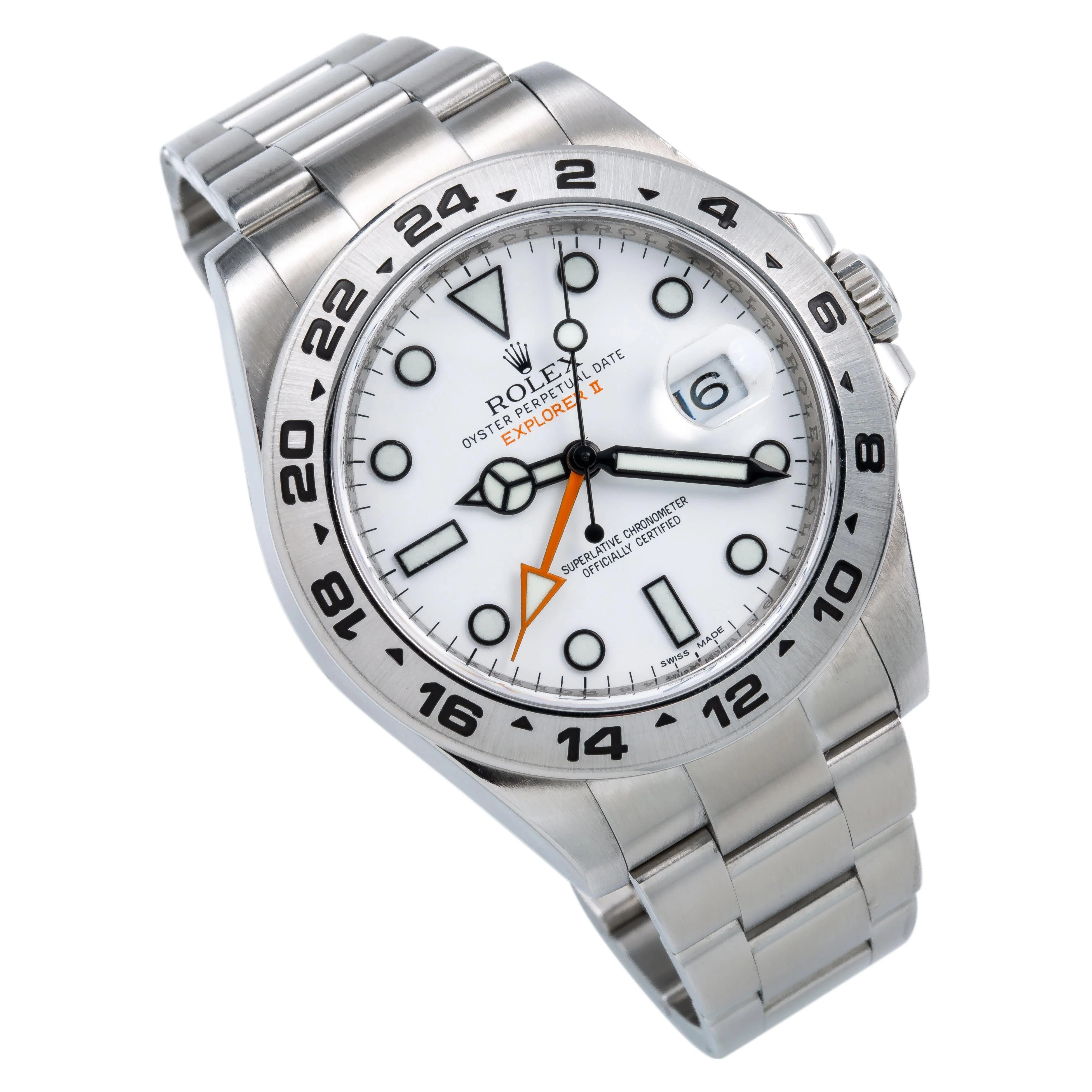 Rolex Explorer II 42MM Polar 216570 – White Dial Stainless Steel Oyster Bracelet