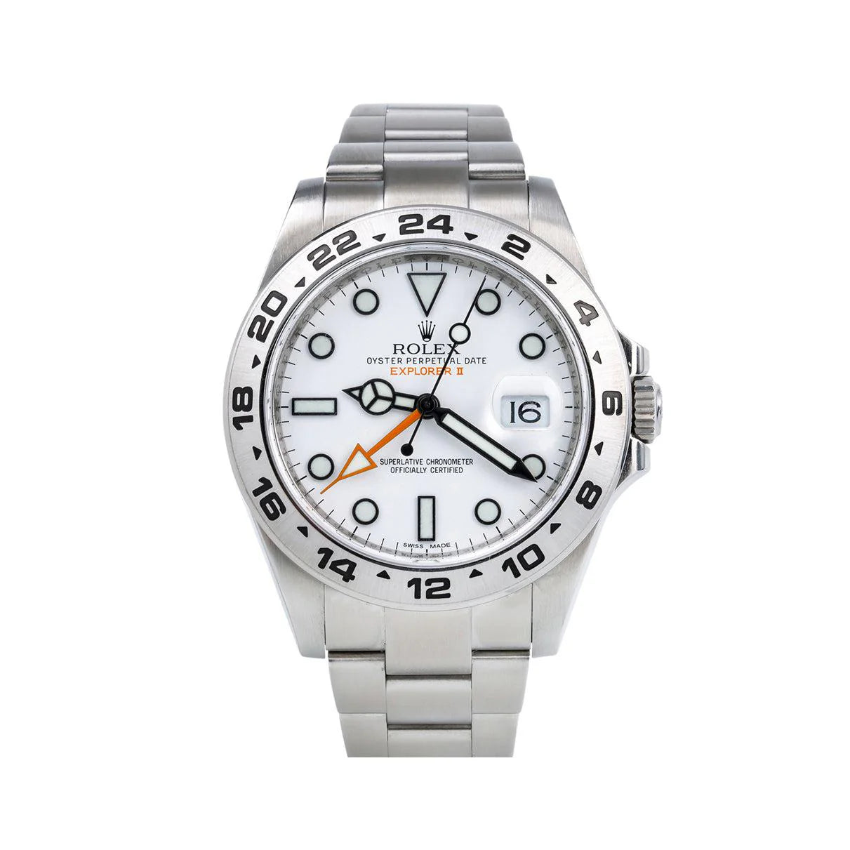 Rolex Explorer II 42MM Polar 216570 – White Dial Stainless Steel Oyster Bracelet