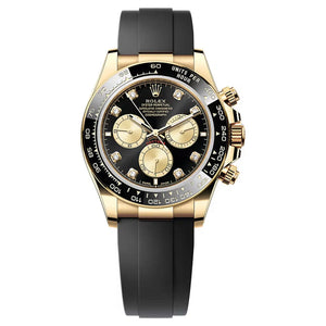 Rolex Daytona 126518LN Intense Black And Champagne Dial 40 MM Oysterflex