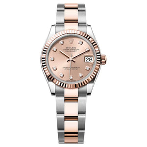 Rolex Datejust 31 278271 Pink Diamond Dial Everose Gold Oyster Bracelet 31mm