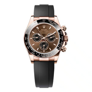 Rolex Cosmograph Daytona 126515LN Chocolate Dial 18K Everose Gold Oysterflex 40mm
