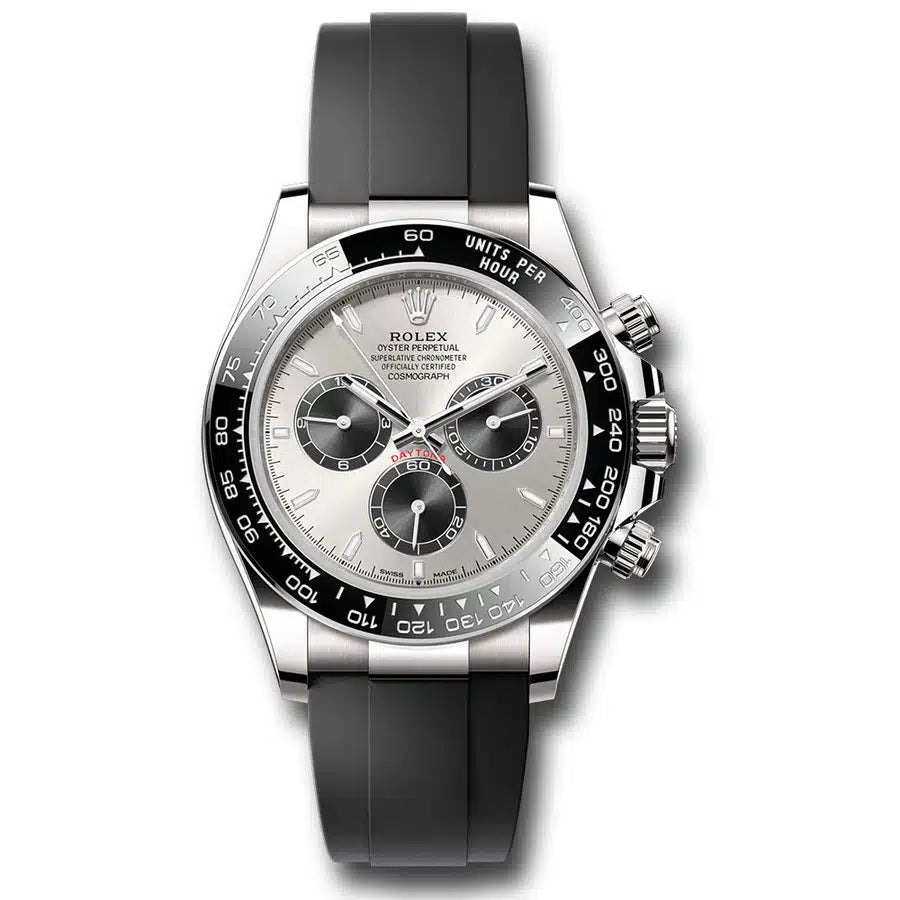 Rolex Cosmograph Daytona 126519LN “Ghost” 18K White Gold Oysterflex 40mm