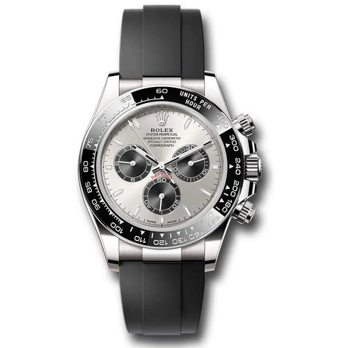 Rolex Cosmograph Daytona 126519LN “Ghost” 18K White Gold Oysterflex 40mm
