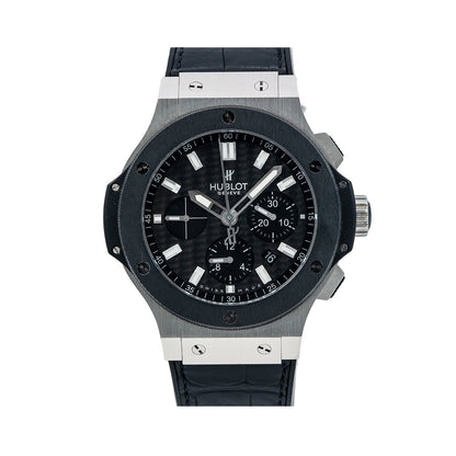 Hublot Big Bang 301.SM.1770.RX 44MM Black Dial With Leather Bracelet