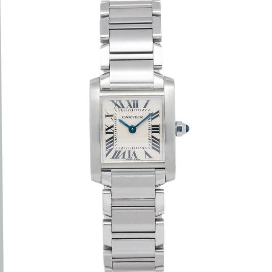 Cartier Tank Francaise W51008Q3 25MM White Dial