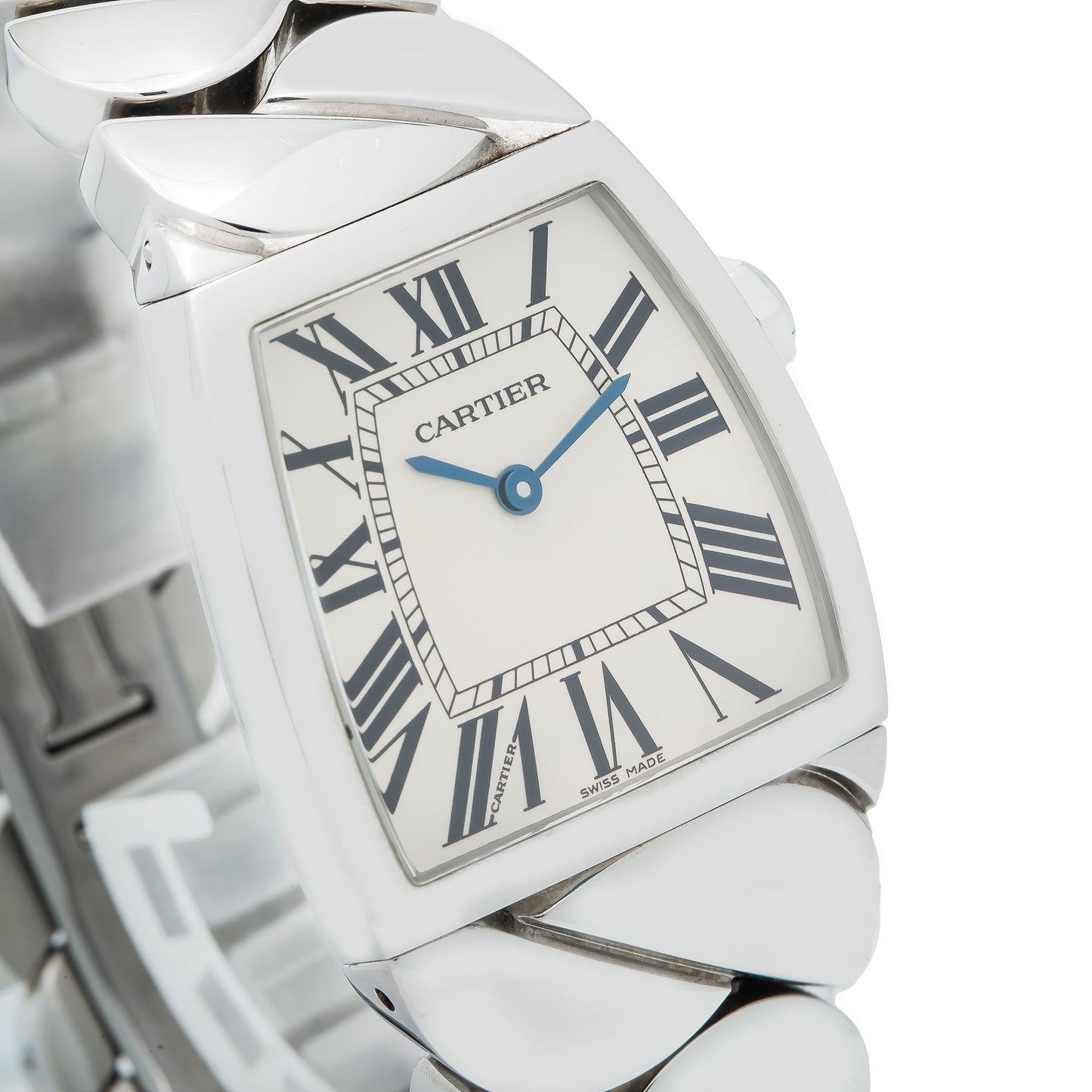 Cartier La Dona de Cartier 2835 28MM White Dial With Stainless Steel Bracelet