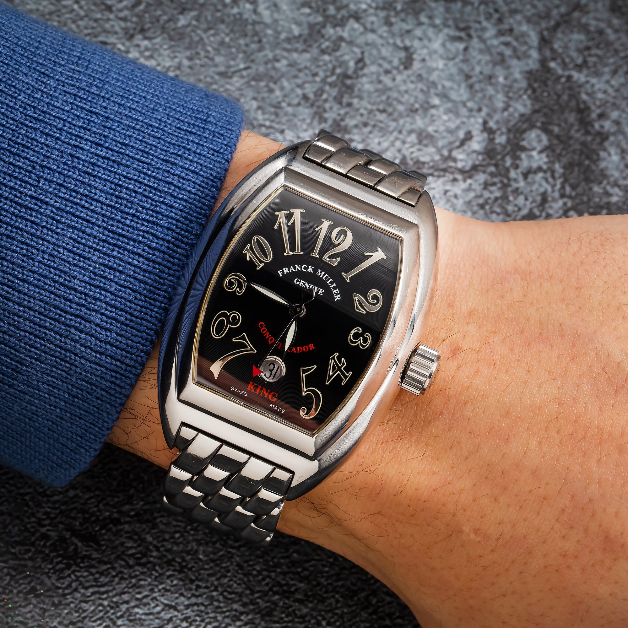 Franck Muller Conquistador 8002 SC 48MM Black Dial