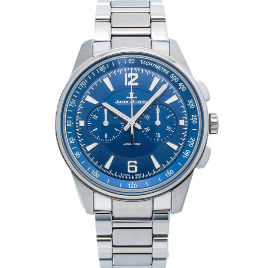 Jaeger LeCoultre Polaris Chronograph 842.8. C1.S Q9028180 42MM Blue Dial