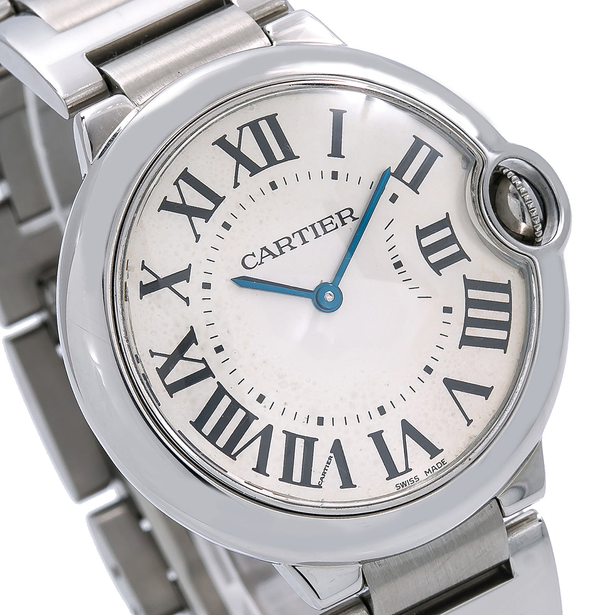 Cartier Ballon Bleu W69011Z4 36mm Silver Dial