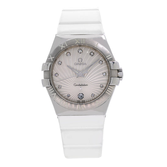 Omega Constellation Quartz 123.13.35 35mm Silver Dial