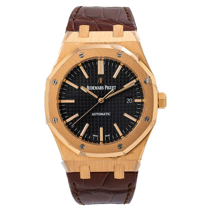 Audemars Piguet Royal Oak Self Winding 15400OR 41MM With Leather Bracelet