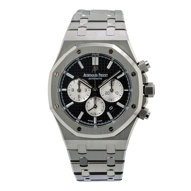 Audemars Piguet Royal Oak Chronograph 26331ST 41MM Black Dial With Stainless Steel Bracelet