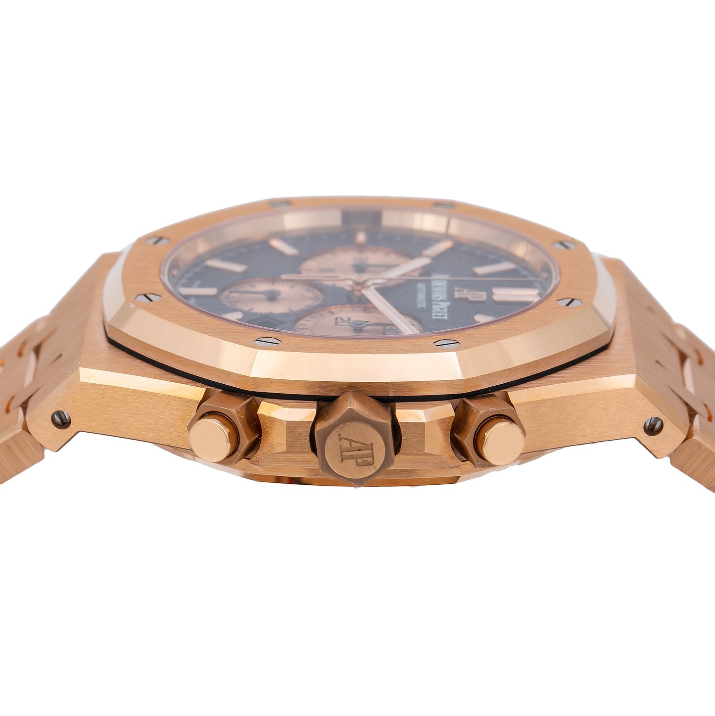 Audemars Piguet Royal Oak Chronograph 26320OR 41MM Blue Dial With Rose Gold Bracelet