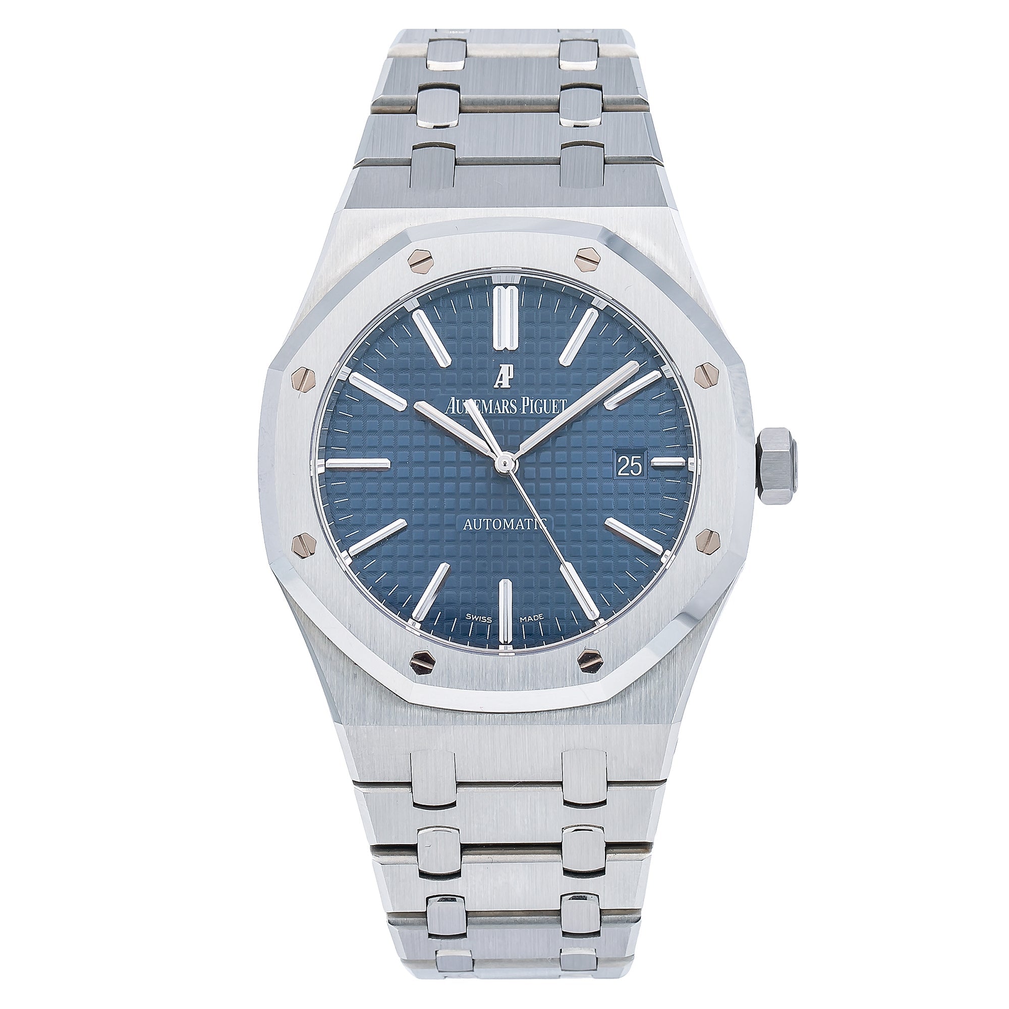 Audemars Piguet Royal Oak Selfwinding 15400ST 41MM Blue Dial With Stainless Steel Bracelet