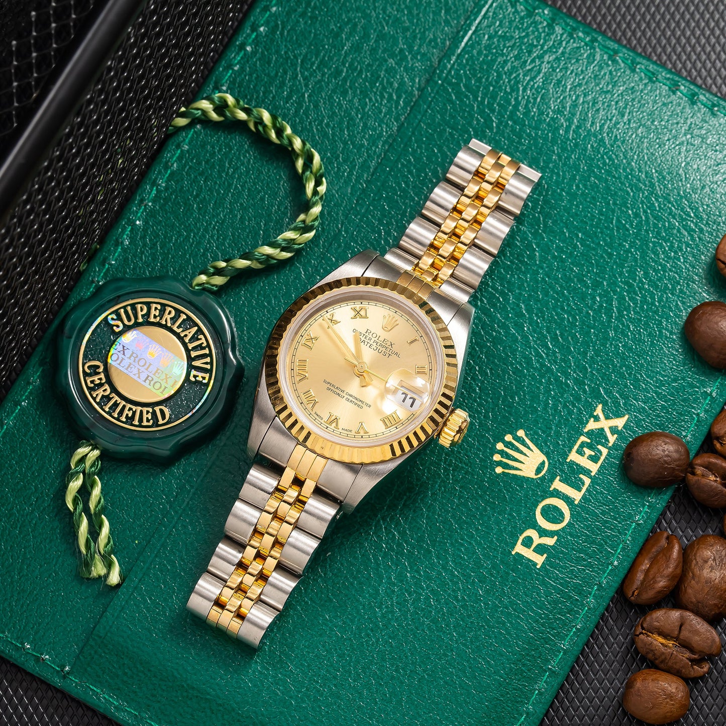 Rolex Datejust 69173 26MM Champagne Dial With Two Tone Jubilee Bracelet