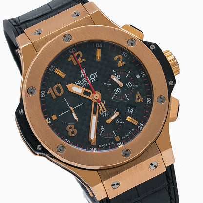 Hublot Big Bang 301.PX.1180.RX 44MM Black Dial With Leather Bracelet