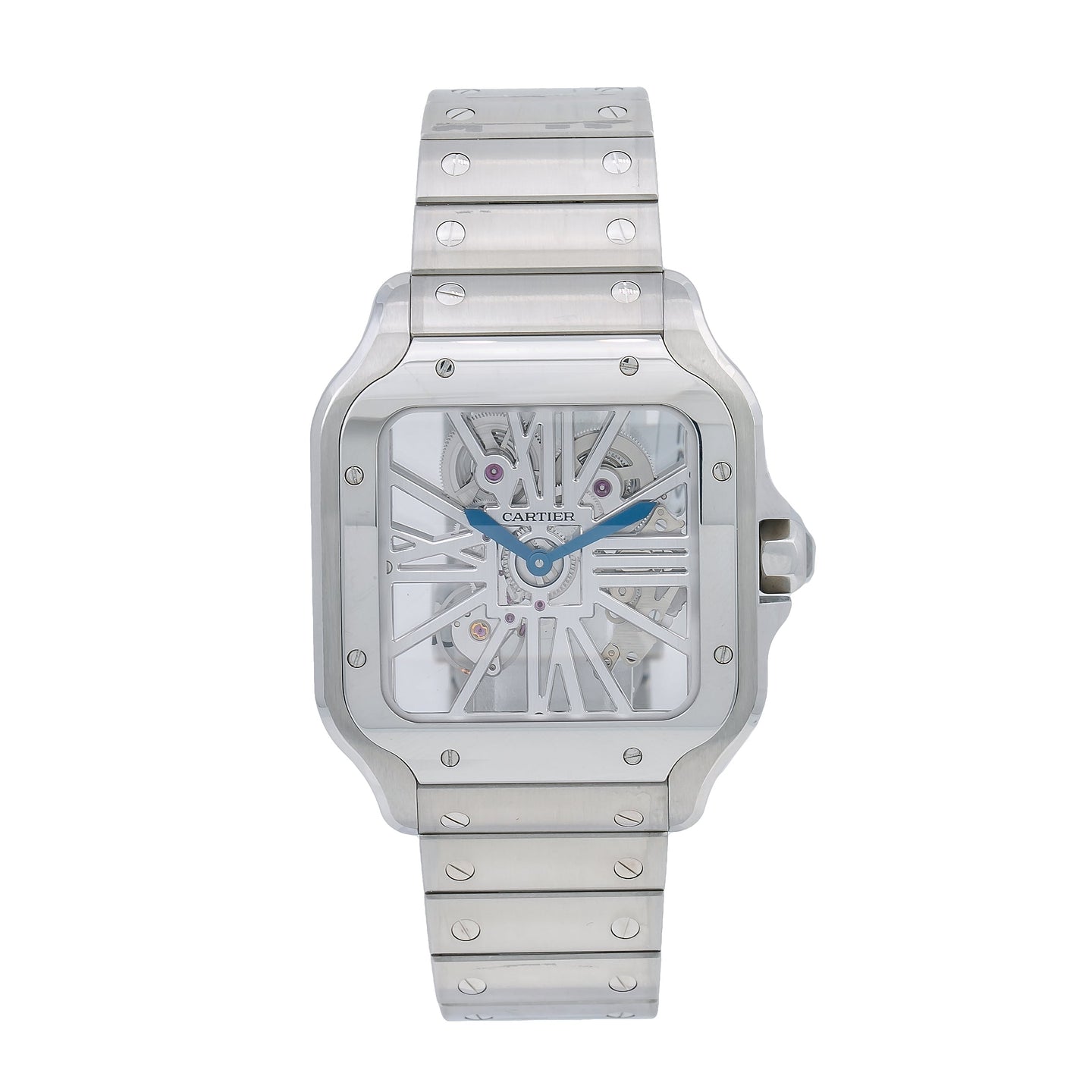 90s/00s Cartier Manhattan ハーフリムオーバルプラチナ Cartier – JD Watches NY