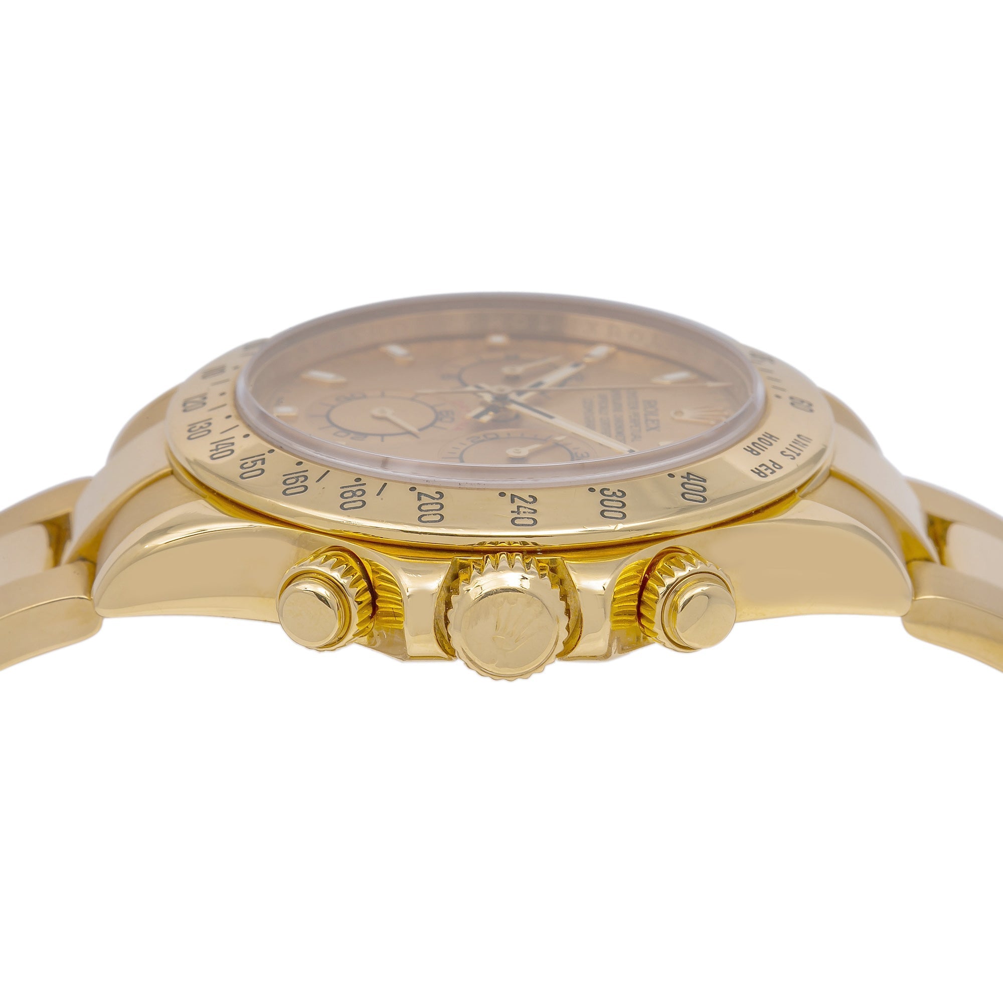 Rolex Daytona 116508 40MM Champagne Dial With Yellow Gold Bracelet-Rolex-JD Watches NY