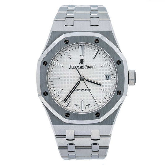 Audemars Piguet Royal Oak Selfwinding 15450ST 37MM White Dial With Stainless Steel Bracelet