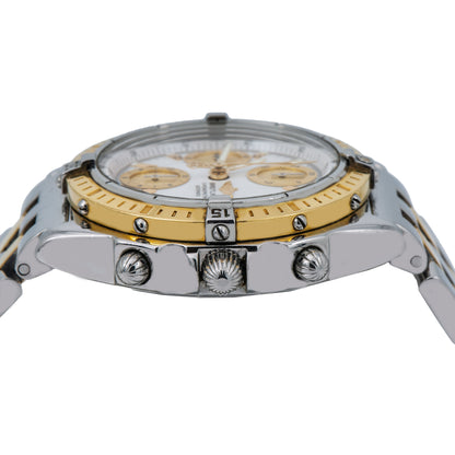 Breitling Chronomat D13352 40MM Mother of Pearl Dial With Two Tone Bracelet