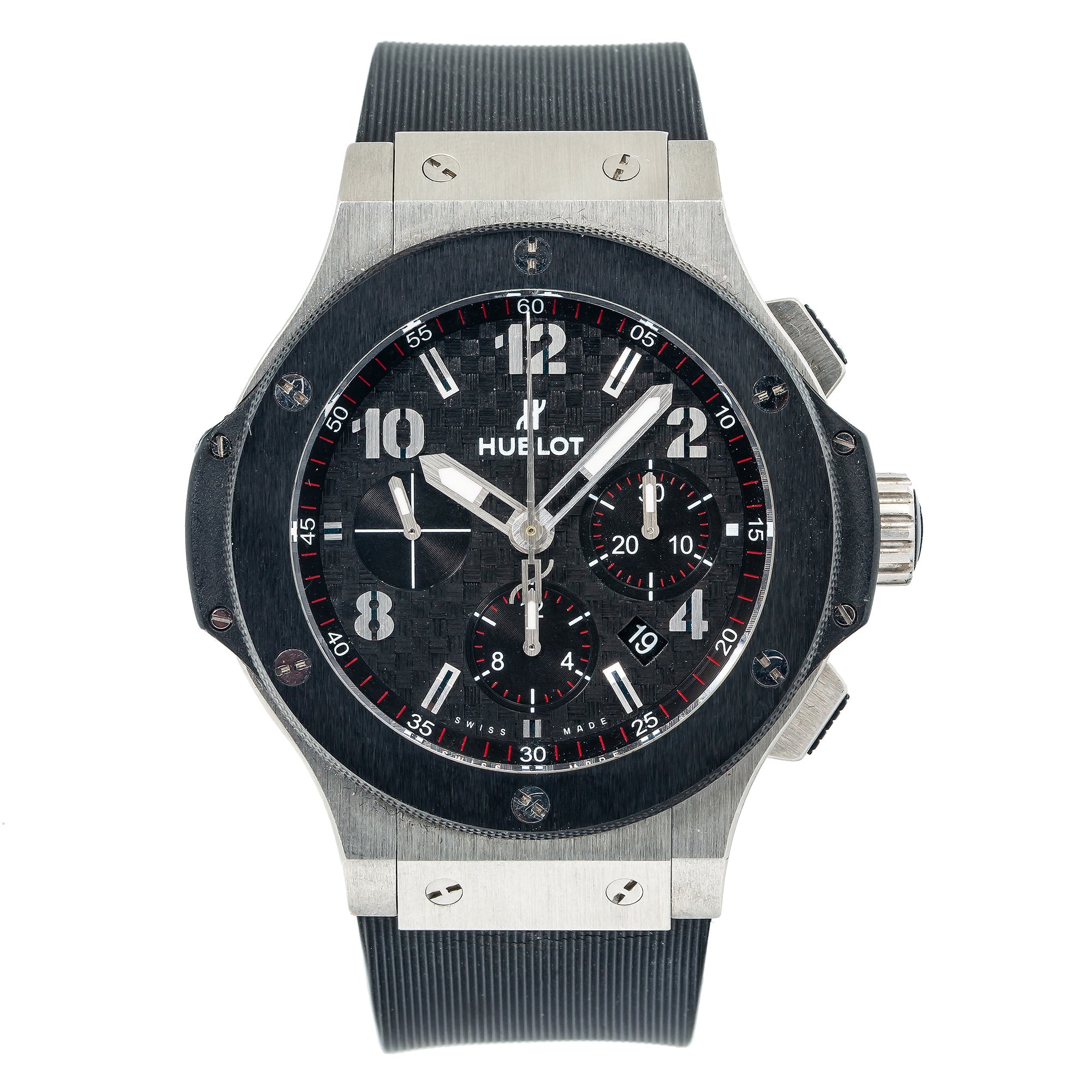 Hublot Bigbang 301.SM.1770.RX 44MM Black Dial With Rubber Bracelet