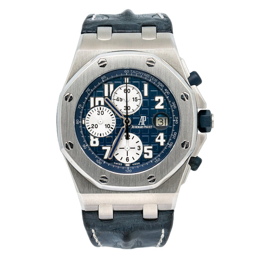 Audemars Piguet Royal Oak Offshore Chronograph 26170ST 42MM Black Dial With Rubber Bracelet