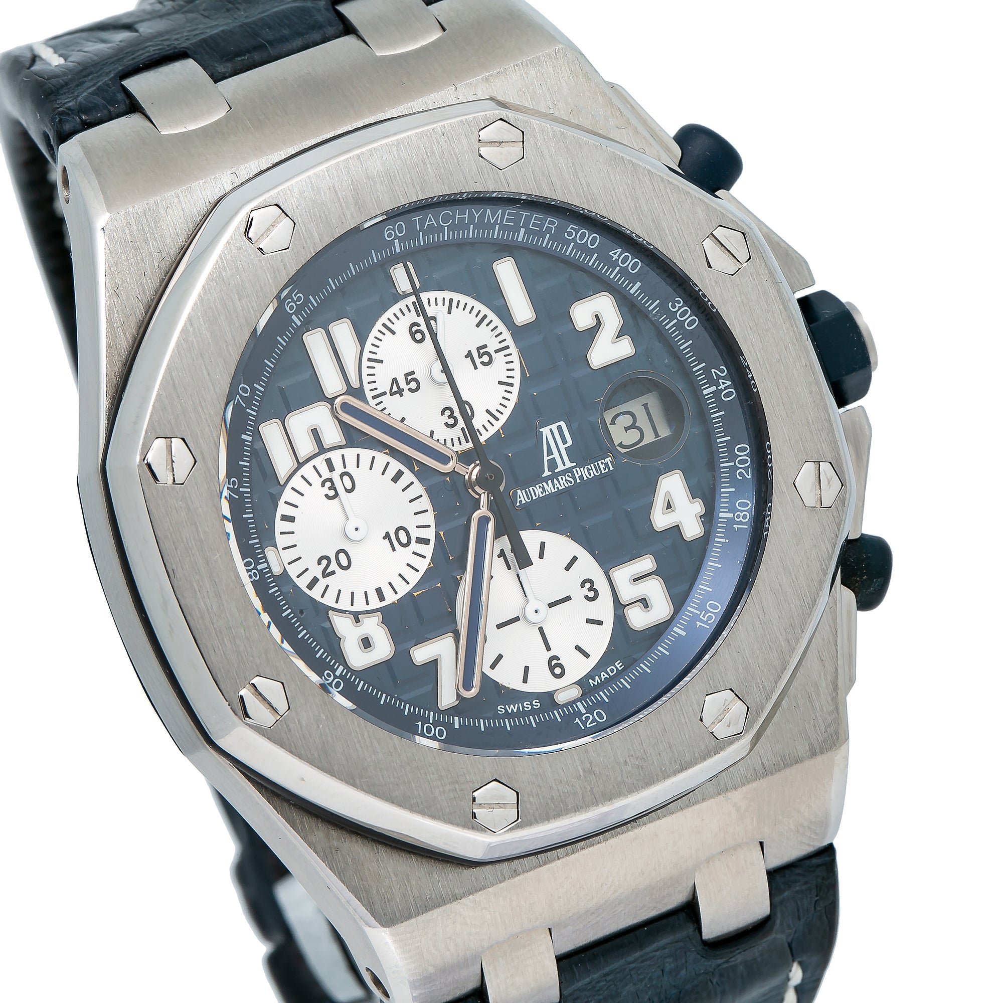 Audemars Piguet Royal Oak Offshore Chronograph 26170ST 42MM Black Dial With Rubber Bracelet