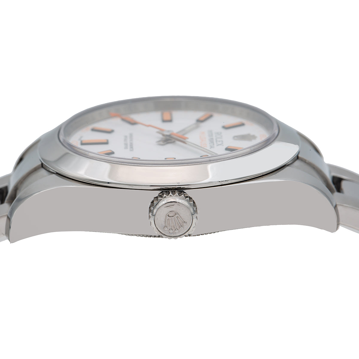 Rolex Milgauss 116400 40MM White Dial With Stainless Steel Oyster Bracelet-Rolex-JD Watches NY