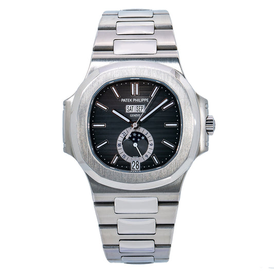 Patek Philippe Nautilus 5726 40MM Black Dial With Stainless Steel Bracelet