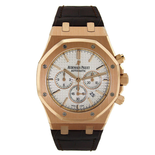 Audemars Piguet Royal Oak Chronograph with Brown Leather Strap