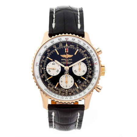 Breitling Navitimer 43mm RB012012-BA49 18k Rose Gold Case with 18k Rose Gold Bezel