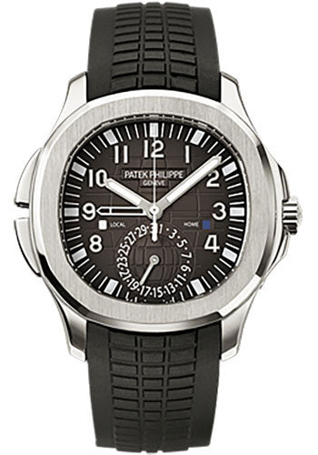 Patek Philippe Aquanaut 5164A 40.8MM Black Dial With Black Strap