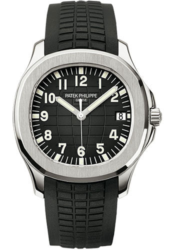 Patek Philippe Aquanaut 5167A 40MM Black Dial With Black Strap