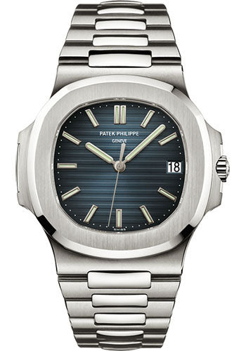 Patek Philippe Nautilus 5711 40MM Black-Blue Dial With Stainless Steel Bracelet