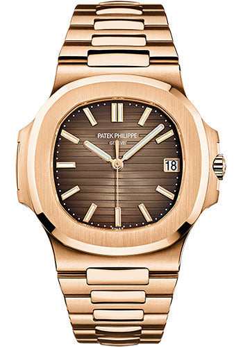 Patek Philippe Nautilus 5711 40MM Brown Dial With Rose Gold Bracelet