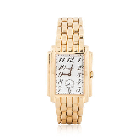 Patek Philippe Gondolo 32MM 5024-1 Yellow Gold Bezel and Bracelet