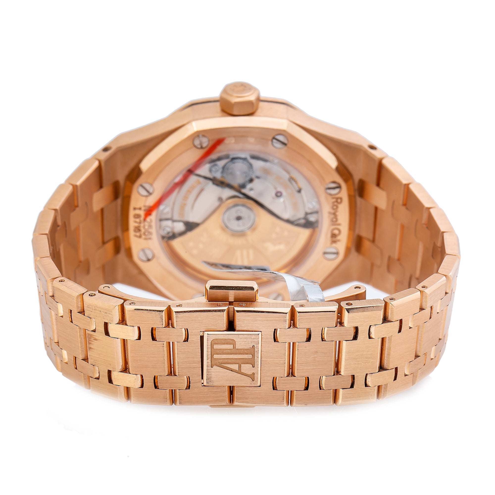 Audemars Piguet Royal Oak 37mm White Dial With Rose Gold Bracelet-Audemars Piguet-JD Watches NY