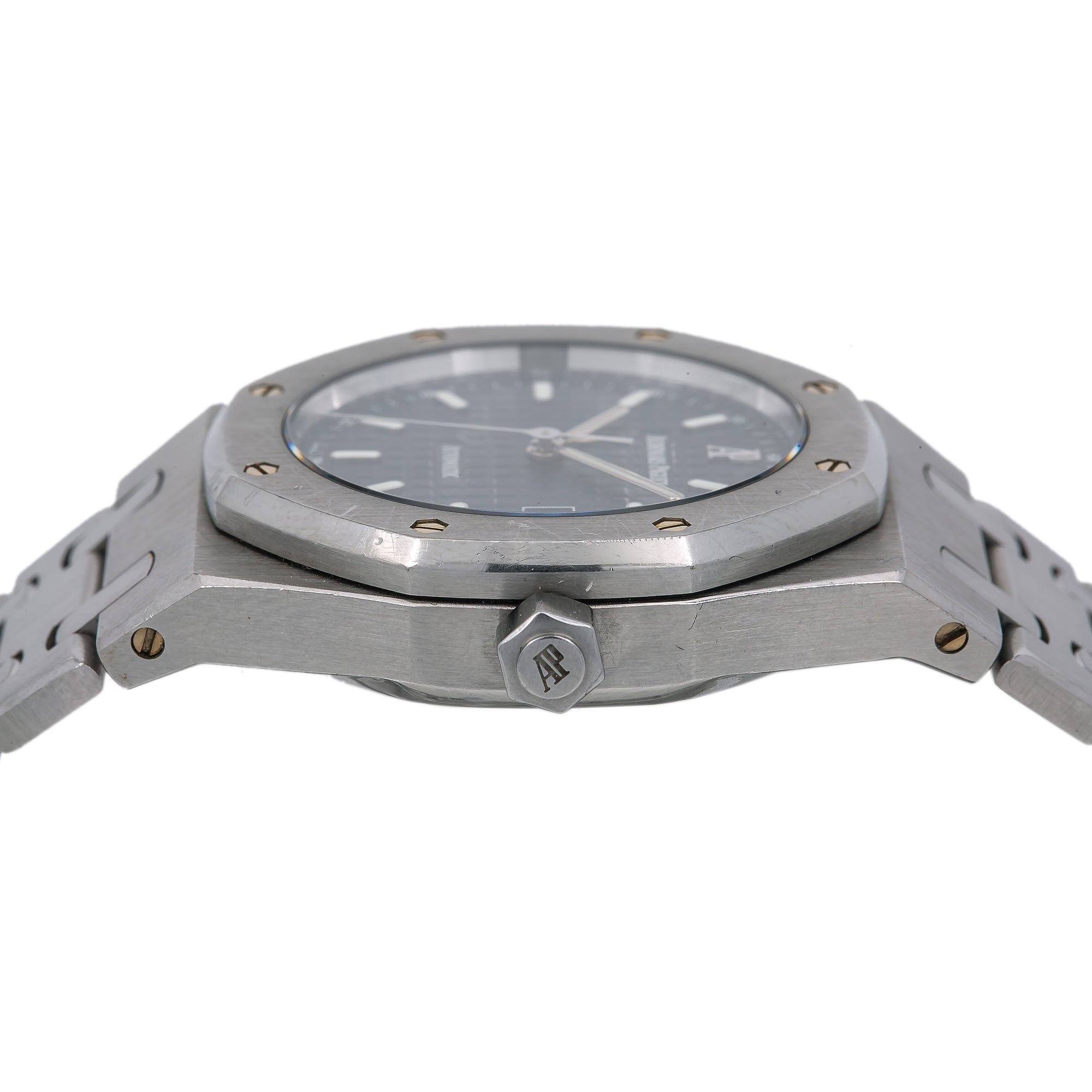 Audemars Piguet Royal Oak Lady 67650ST 33MM Blue Dial With Stainless Steel Bracelet-Audemars Piguet-JD Watches NY