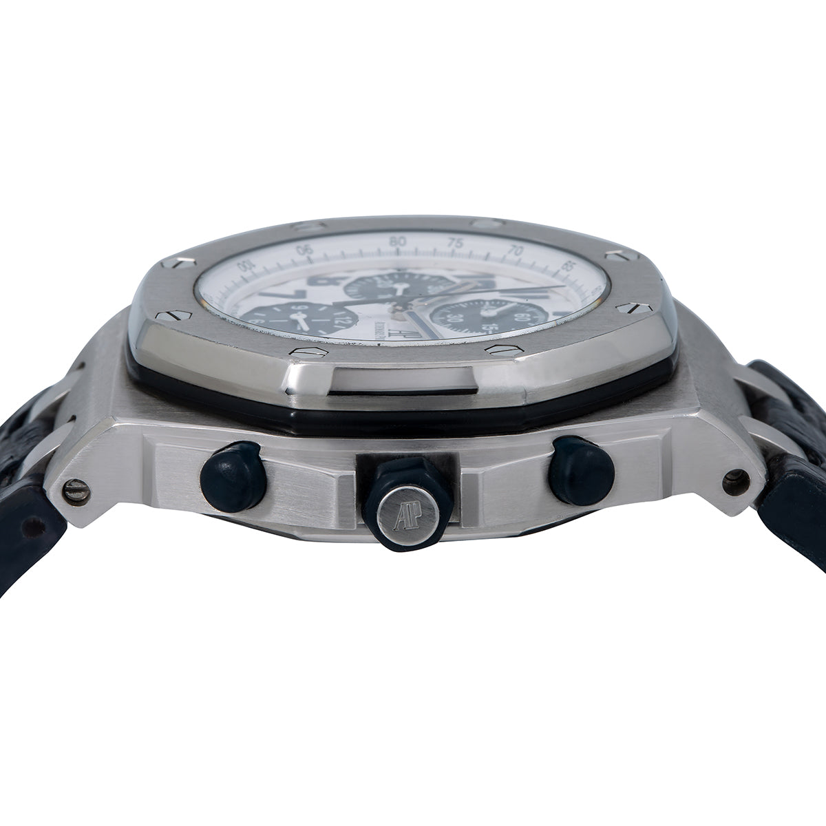 Audemars Piguet Royal Oak Offshore 26170ST 42MM White Dial With Blue Leather Bracelet-Audemars Piguet-JD Watches NY
