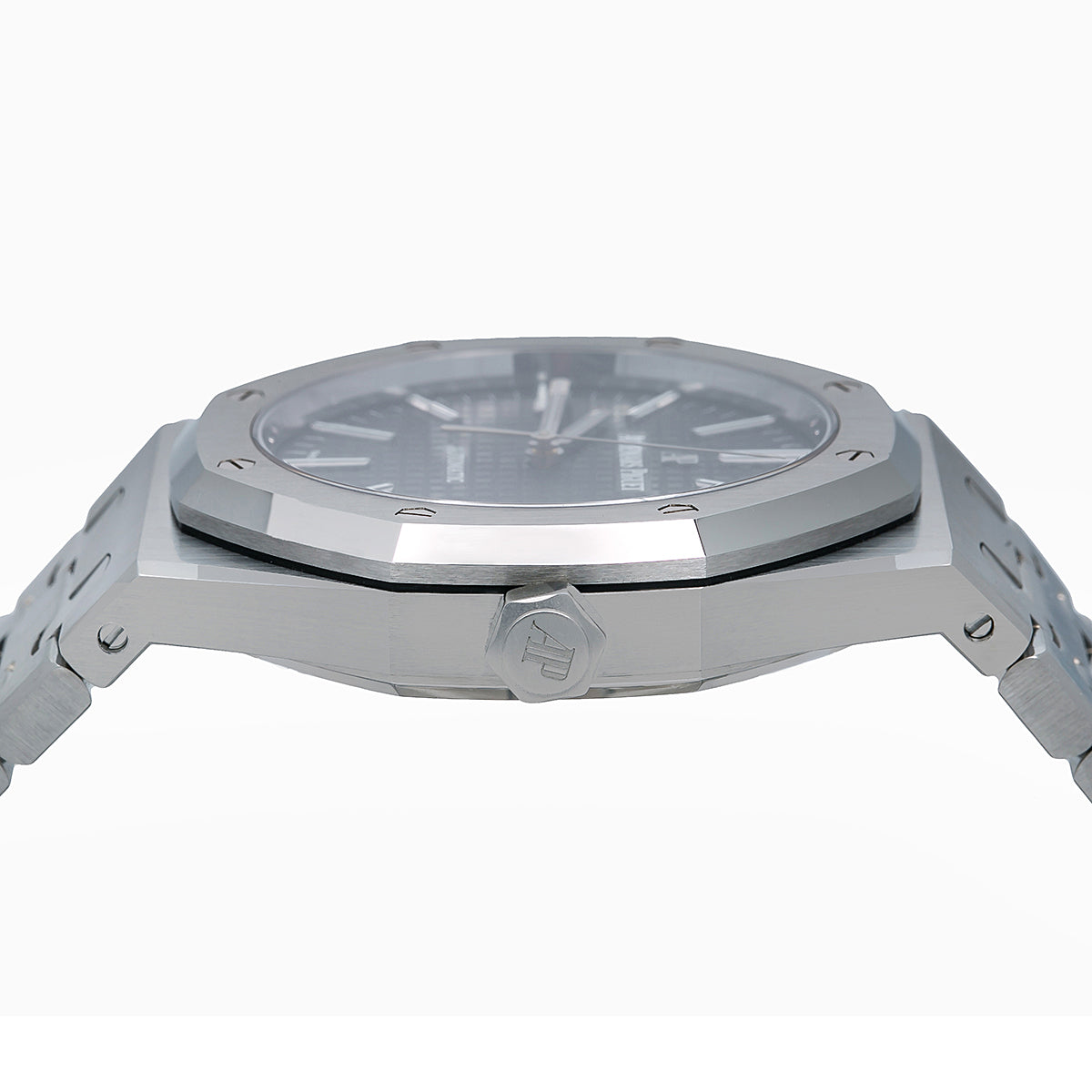 Audemars Piguet Royal Oak Self Winding 15400ST 41MM Black Dial With Stainless Steel Bracelet-Audemars Piguet-JD Watches NY