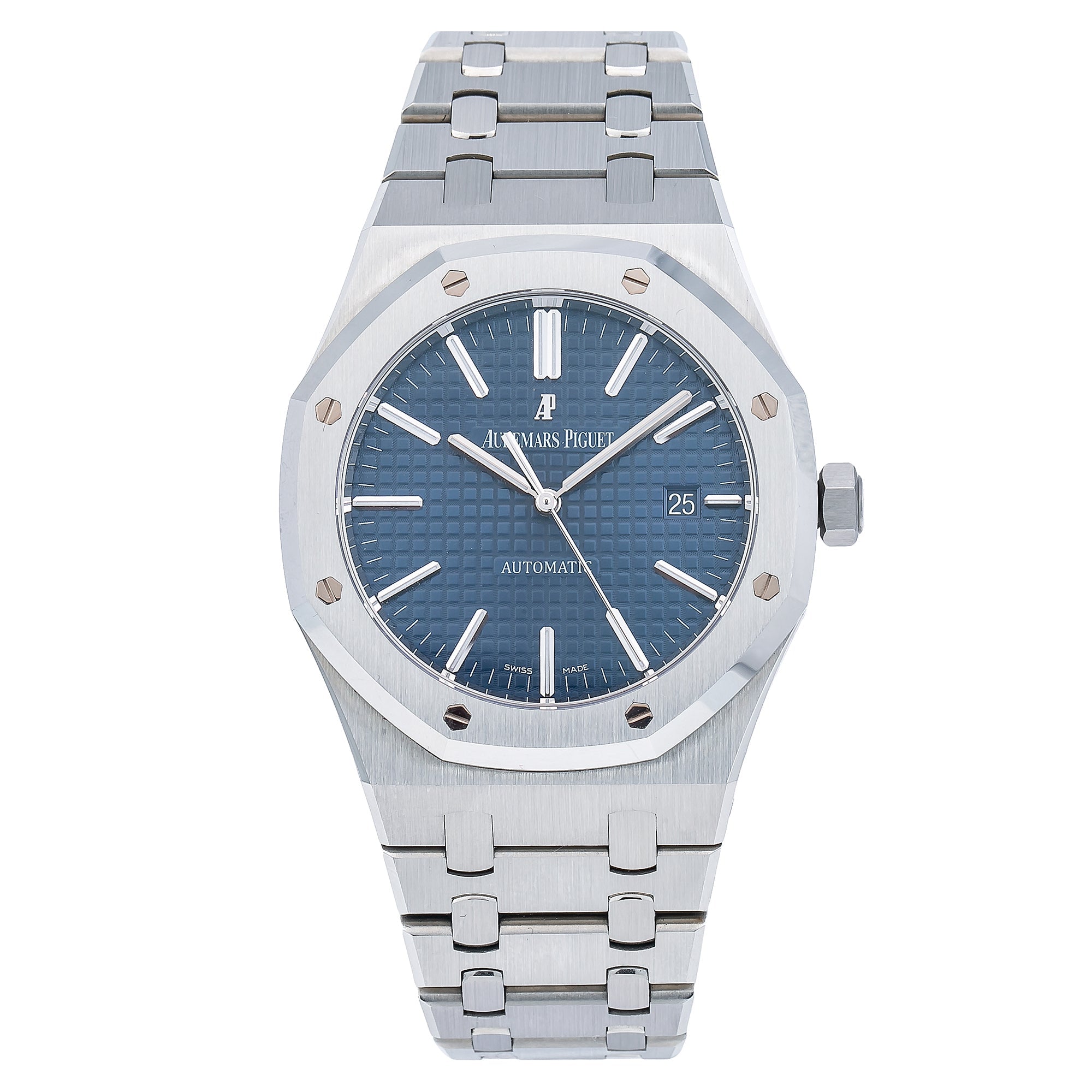 Audemars Piguet Royal Oak Selfwinding 15400ST 41MM Blue Dial With Stainless Steel Bracelet-Audemars Piguet-JD Watches NY