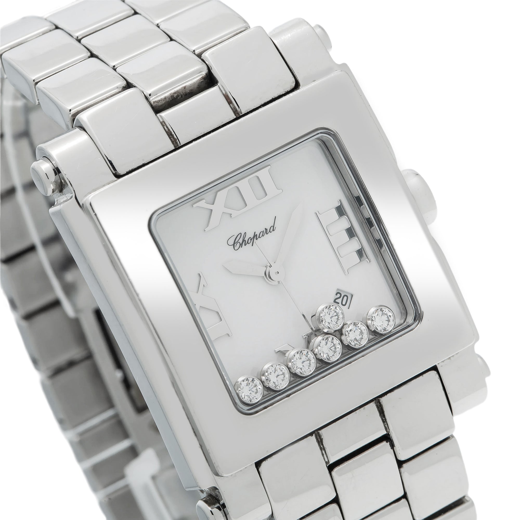 Pre-Owned Chopard Happy Sport 278496-8495 – 37.5mm Diamond