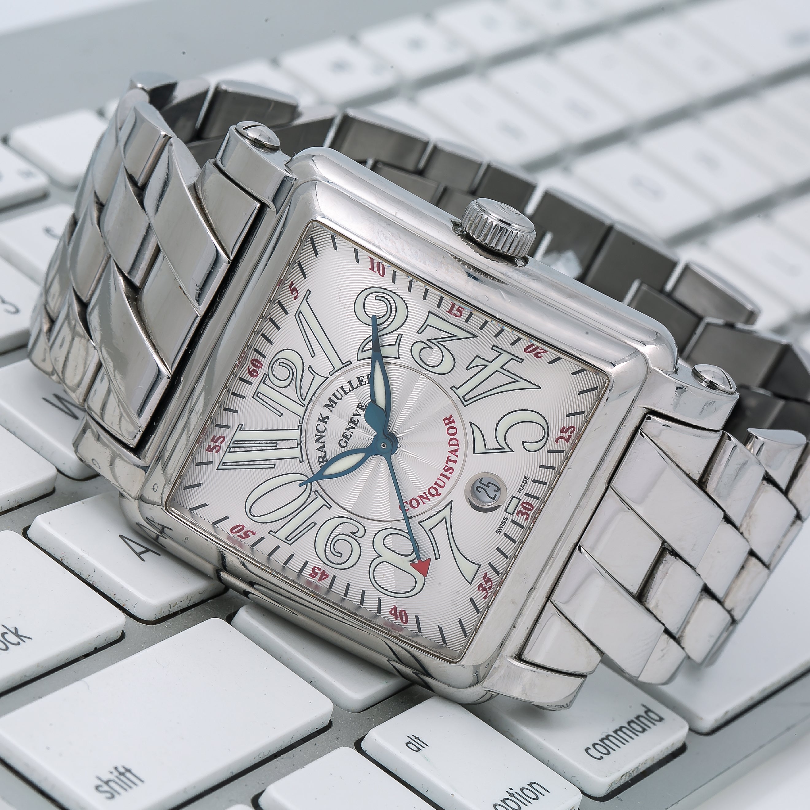 Franck Muller Conquistador Cortez 10000 HSC 41MM With Stainless Steel Bracelet-JD Watches NY