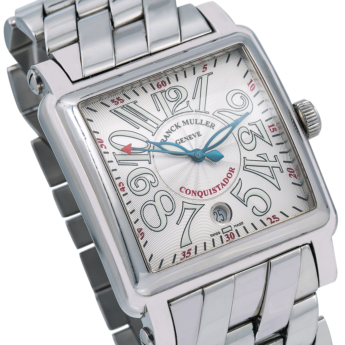 Franck Muller Conquistador Cortez 10000 HSC 41MM With Stainless Steel Bracelet-JD Watches NY