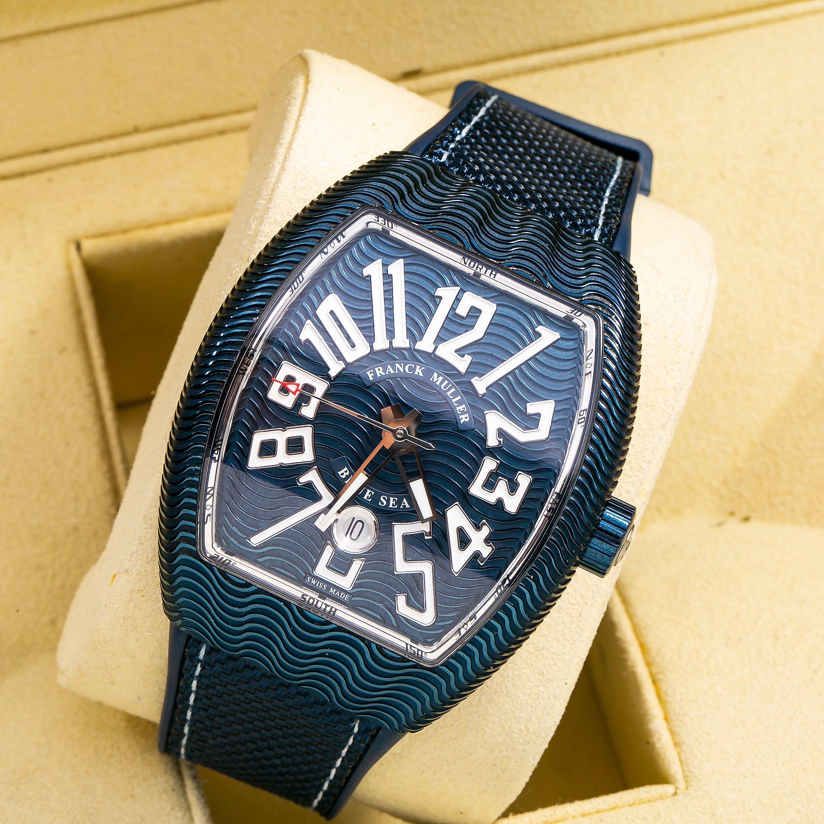 Franck Muller Vanguard Blue Sea Men's Watch-Franck Muller-JD Watches NY