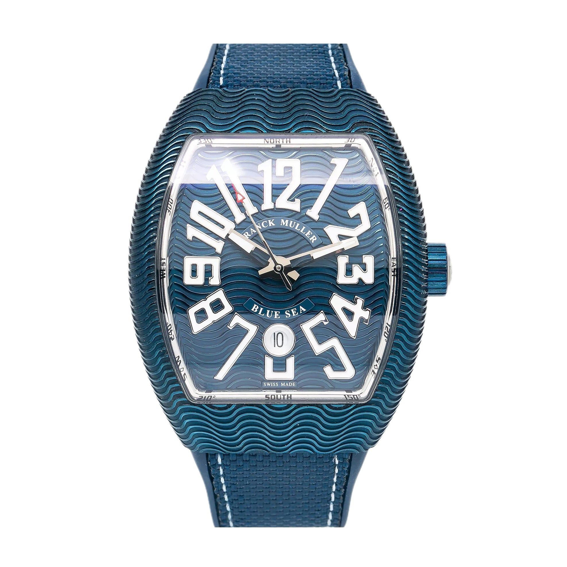 Franck Muller Vanguard Blue Sea Men's Watch-Franck Muller-JD Watches NY