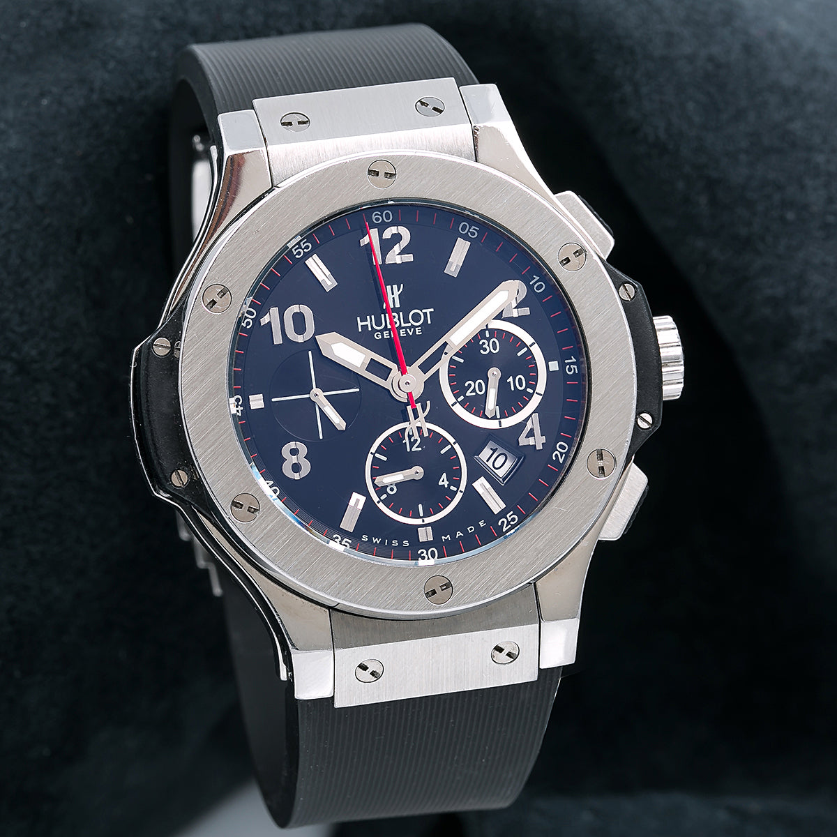 Hublot Big Bang 301.SX.1170.RX 44MM Black Dial With Rubber Bracelet-Hublot-JD Watches NY